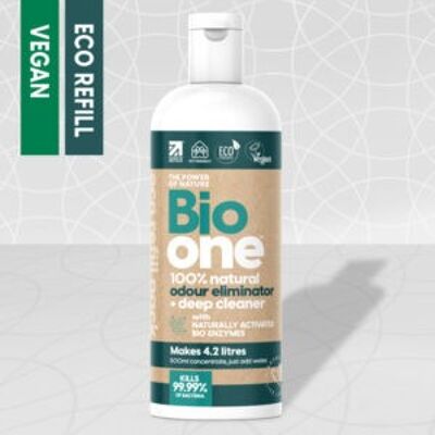 Bio one™ odour eliminator + surface cleaner 500ml Eco Refill