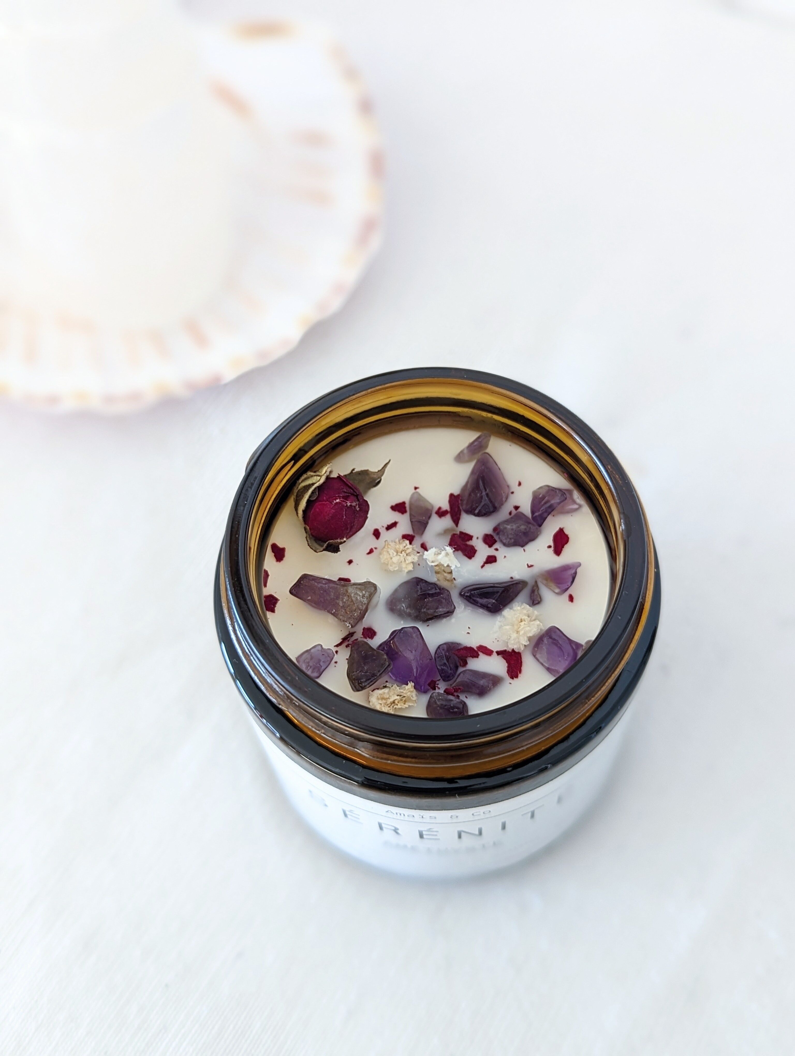 Serenity - Vela Energética Amatista