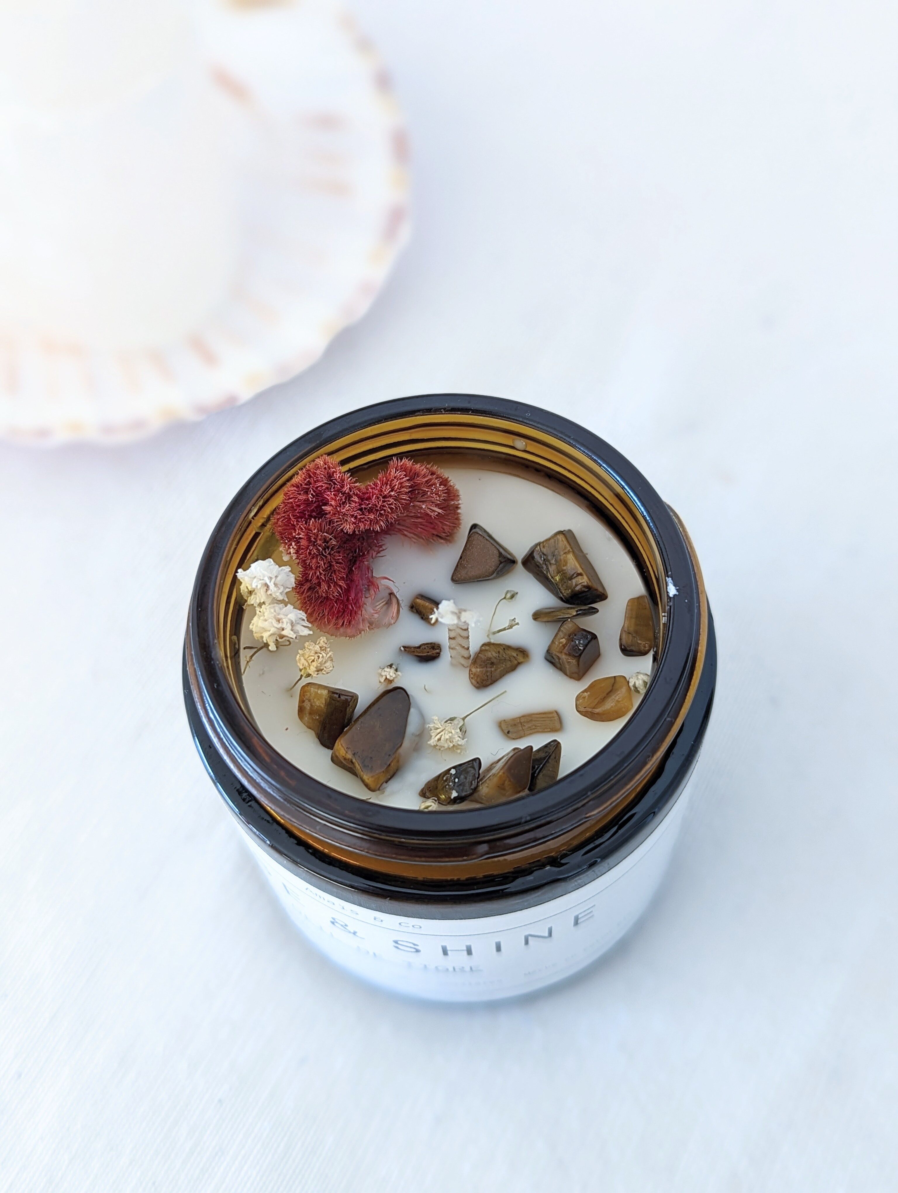 Rise & Shine - Vela Energética Ojo de Tigre