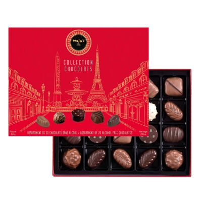 Scatola da 20 cioccolatini “Parigi”.