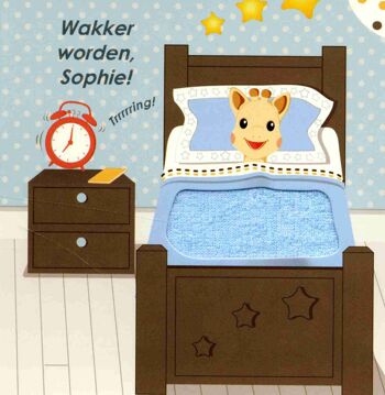 Livre de sentiments pour bébé Sophie la girafe : Une journée avec Sophie 2