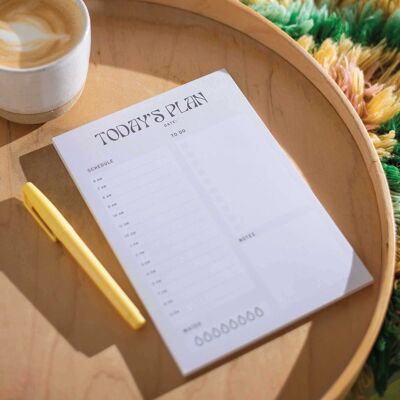 Daily Planner Pad  | Simply Neutral | Recycled Paper