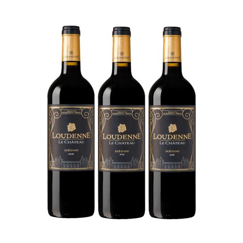 Pack Verticale Le Château Médoc Rouge 2009 + 2014 + 2016 (caisse de 3btl x75cl)