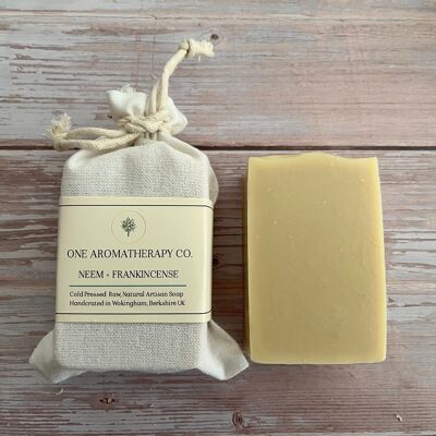 Neem & Frankincense Vegan Soap | One Aromatherapy Co.