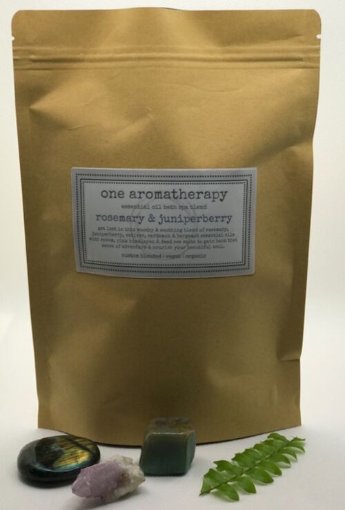 Rosemary & JuniperBerry Bath Spa Salt | One Aromatherapy Co. - 500g