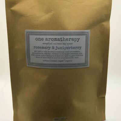 Rosemary & JuniperBerry Bath Spa Salt | One Aromatherapy Co. - 500g