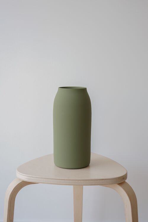 The Island Collection 01 vase Olive green