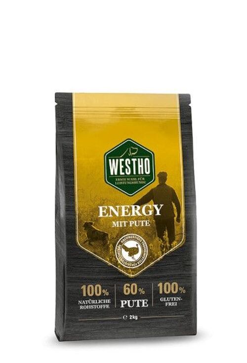 Hundefutter Trockenfutter Westho Energy 2,0 kg (mit 60 % Pute)