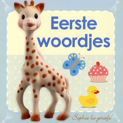 Libro de cartón bebé la jirafa Sophie: Primeras palabras