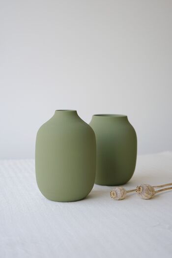 The Island Collection 03 vase Vert olive 3