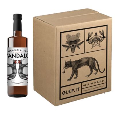 VERMOUTH RED VANDAL PACK OF 6 BOTTLES