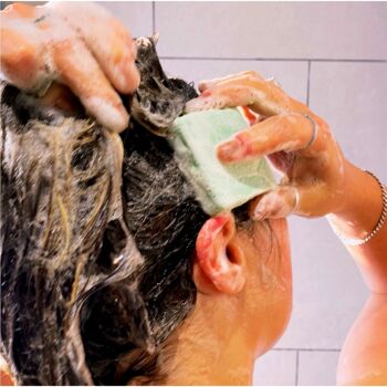 Shampoing & Après-Shampoing Solide 2en1 - Cheveux Fins / Gras 4