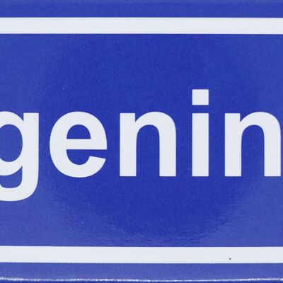 Aimant de réfrigérateur Panneau de ville Wageningen