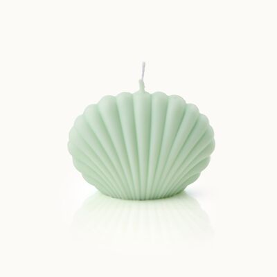 Seashell Candle Large Mint