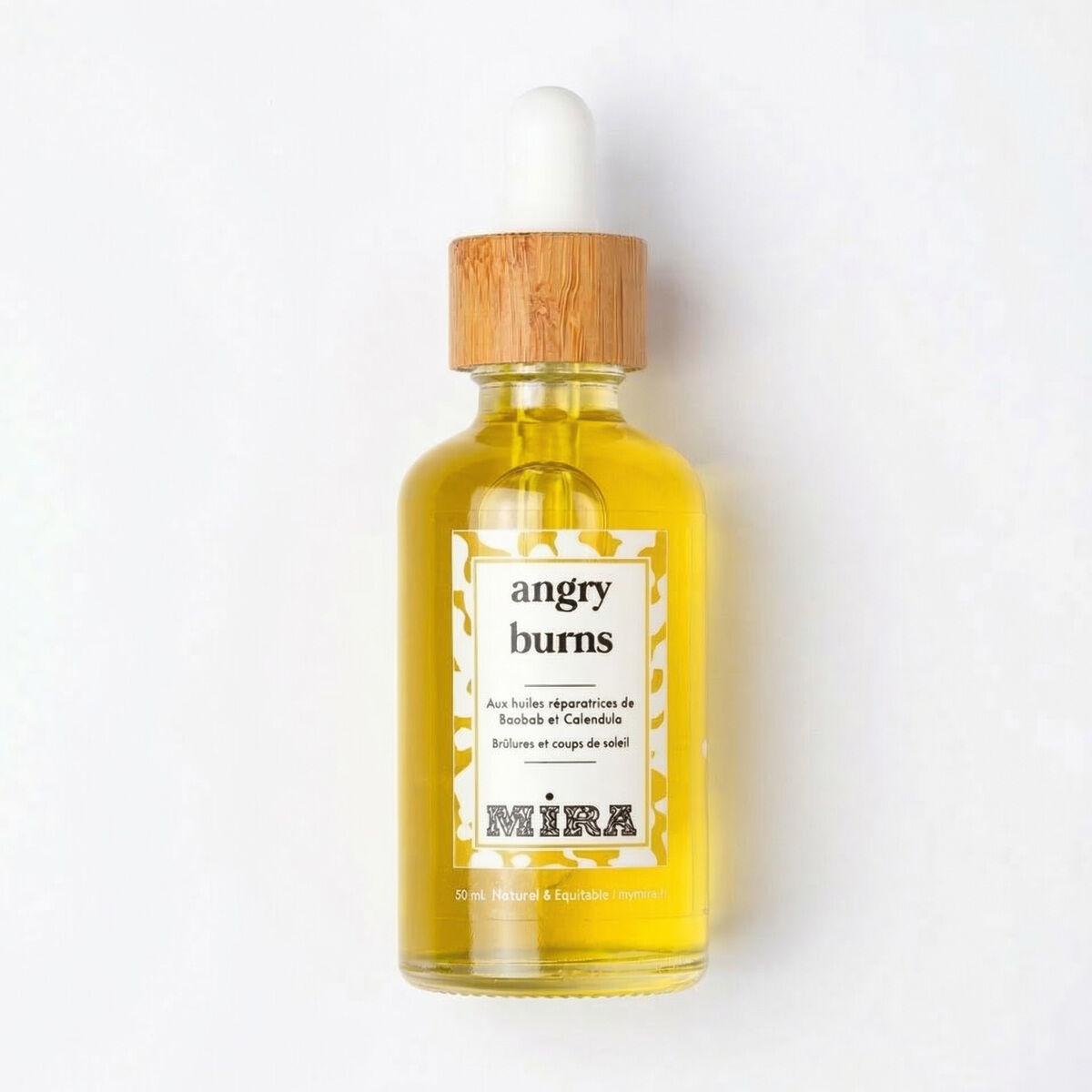 POST SUNBURN - Angry Burns - Oil for burns and sunburn with 5 vegetable oils - Face, body - Restorative, regenerating, soothing - 50 ml