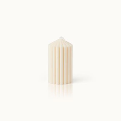 Candle The Circus Small White