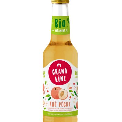 Thé pêche - boisson non pétillante fonctionnelle BIO