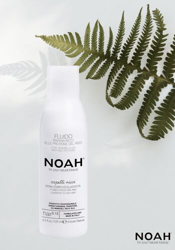 NOAH – 5.13 Curl Revitalisant Cheveux Fluide aux Protéines de Riz 125ML 2