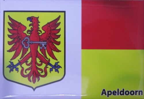 Fridge Magnet Flag Apeldoorn