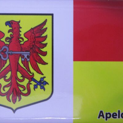 Kühlschrankmagnet Flagge Apeldoorn