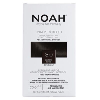 NOAH – 3.0 Permanente Haarfarbe – DUNKELBRAUN 140ML