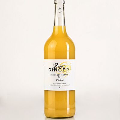 Ben's Ginger Bio Ingwerkonzentrat - 1 Liter