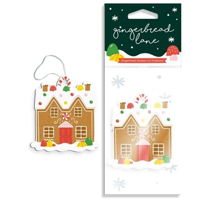 Gingerbread Lane Christmas Air Freshener