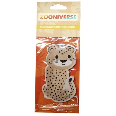 Mandarin Orange Zooniverse Cheetah Air Freshener