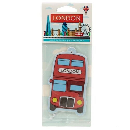 Mint London Red Routemaster Bus Air Freshener