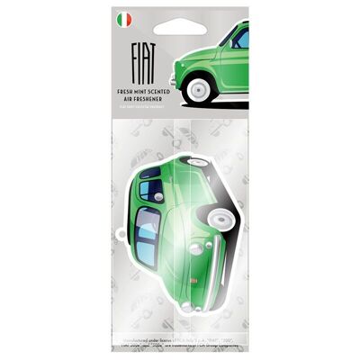 Fresh Mint Retro Green Fiat 500 Air Freshener