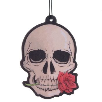 Rose Gothic Skulls and Roses Désodorisant 2