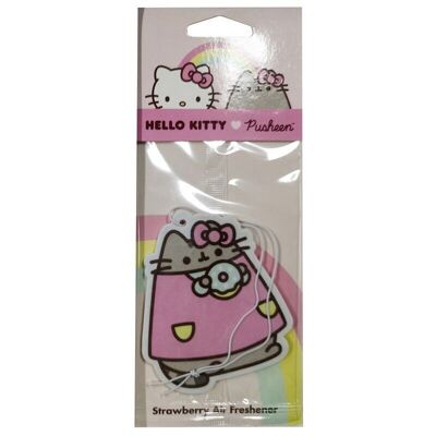 Fraise Hello Kitty & Pusheen le désodorisant chat