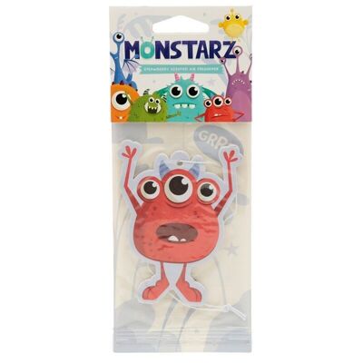 Ambientador Fresa Red Monstarz Monster