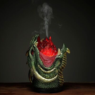 Dark Legends Fire Breather Dragon Diffuseur d'arôme LED USB