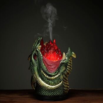 Dark Legends Fire Breather Dragon Diffuseur d'arôme LED USB 4