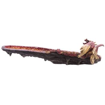 Brûleur de bâton d'encens Geode Crystal Dragon Affleurement Ashcatcher 5