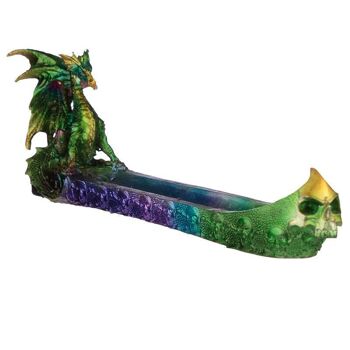 Brûleur d'encens en métal Rainbow Dragon Ashcatcher 2