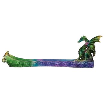 Brûleur d'encens en métal Rainbow Dragon Ashcatcher 9