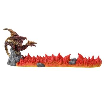 Brûleur de bâtonnets d'encens Ashcatcher du volcan Red Dragon 4