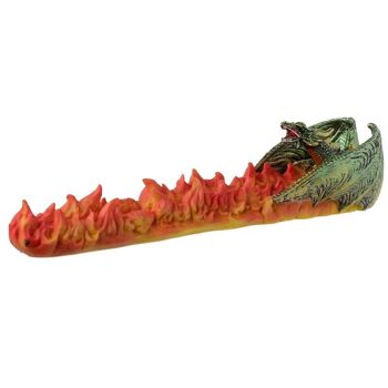 Brûleur de bâtonnets d'encens Ashcatcher du volcan Green Dragon 3