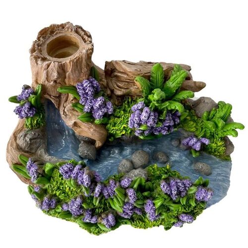 Ancient Woodland Bluebell Stream Backflow Incense Burner