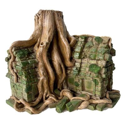 Ancient Woodland Hidden Temple Backflow Incense Burner