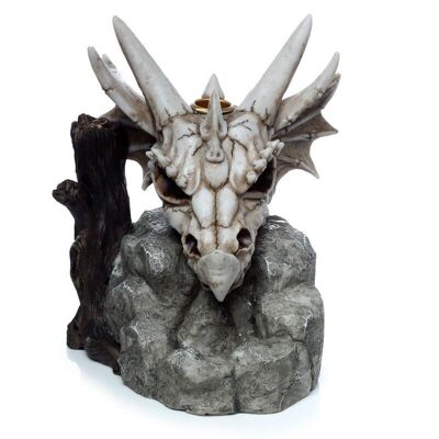 Shadows of Darkness Dragon Skull Backflow Incense Burner