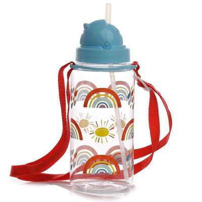 Botella de agua reutilizable para niños - Somewhere Rainbow
