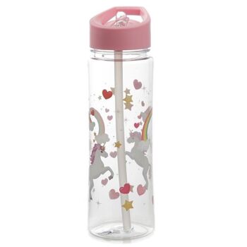 Bouteille d'eau incassable Enchanted Rainbows Licorne 10