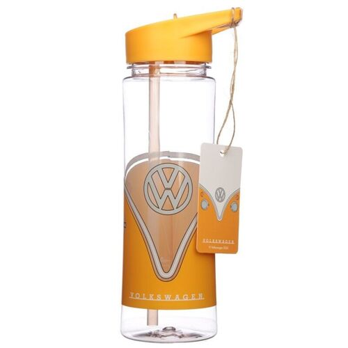 Shatterproof Bottle - VW T1 Camper Bus Orange