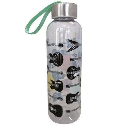 Paletta Chitarra Bottiglia d'acqua da 500 ml con coperchio metallico