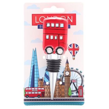 Céramique London Icons Bouchon de bouteille de bus Routemaster 1