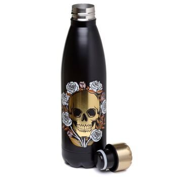 Bouteille isotherme Skulls and Roses en acier inoxydable 500 ml 3