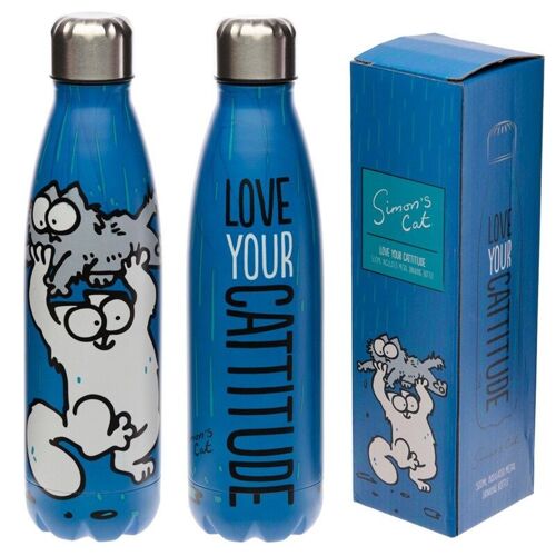 Simon's Cat Stainless Steel Thermal Bottle 500ml